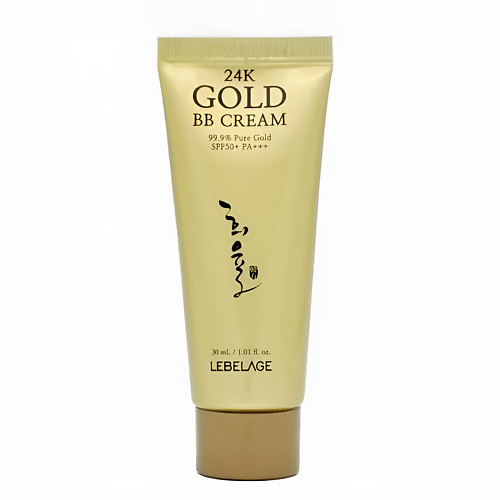 LEBELAGE Тональный BB-крем для лица с 24k золотом Heeyul SPF50+ PA+++ 30 #1