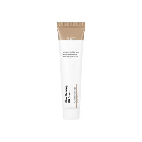 PURITO BB крем для чувствительной кожи Cica Clearing BB Cream #23 Natural Beige 30 #1