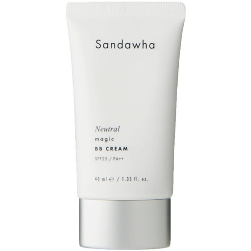 SANDAWHA Увлажняющий солнцезащитный BB-крем Neutral Magic, SPF 25 / PA++ 40 #1