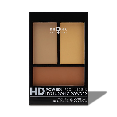 BRONX COLORS Палетка для контуринга HD Power Up Contour #1