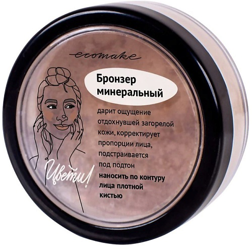 ECOMAKE Минеральный бронзер #1