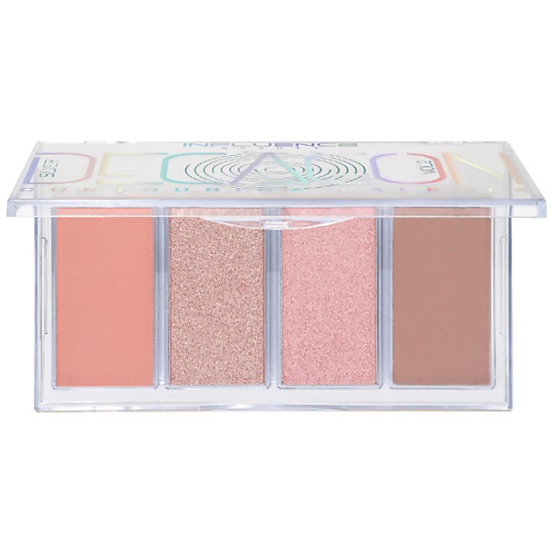 INFLUENCE BEAUTY Палетка для контуринга Silver Decagon #1