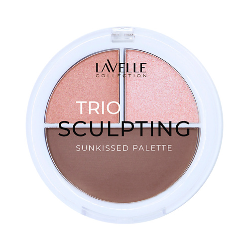 LAVELLE COLLECTION Палетка для контуринга SUNKISSED TRIO #1