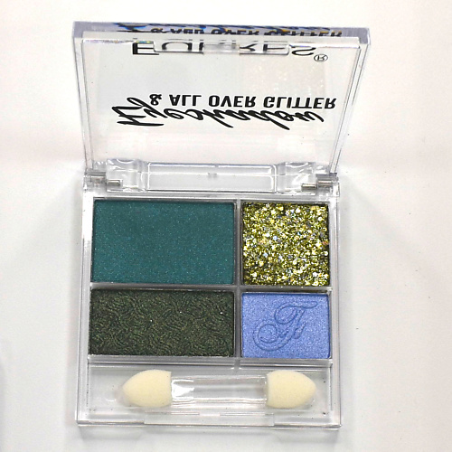FARRES Палетка теней для век "All Over Glitter" #1