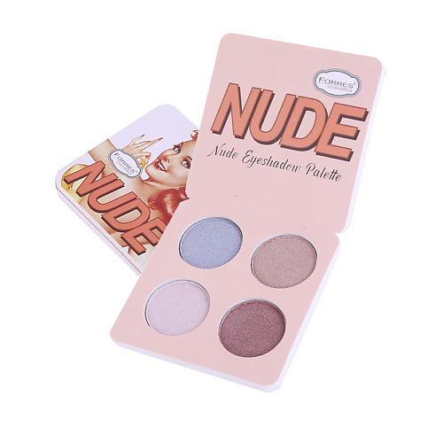 FARRES Тени для век 4 цвета NUDE #1