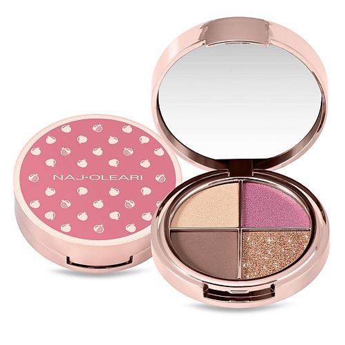 NAJ OLEARI Палетка теней для век Eyeshadow Quad #1