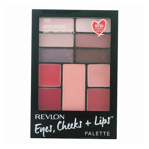 REVLON Палитра теней для глаз Eyes Cheeks Lips Palette #1