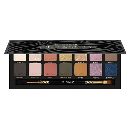 SIGMA BEAUTY Палетка теней Untamed Eyeshadow Palette #1