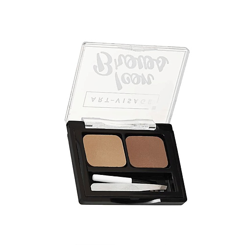 ART-VISAGE Двойные монохромные тени для бровей Icon Brows #1