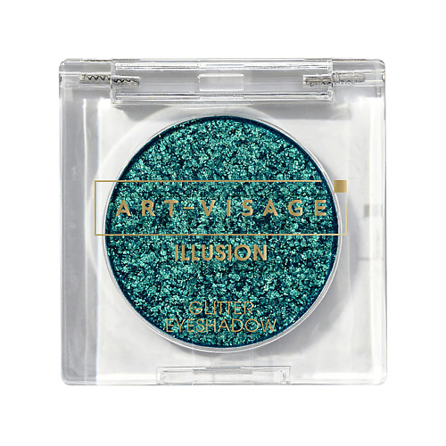 ART-VISAGE Тени для век сияющие Illusion Glitter Eyeshadow #1