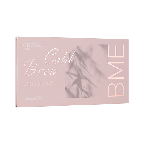BME Палетка теней для век Cold Brew #1