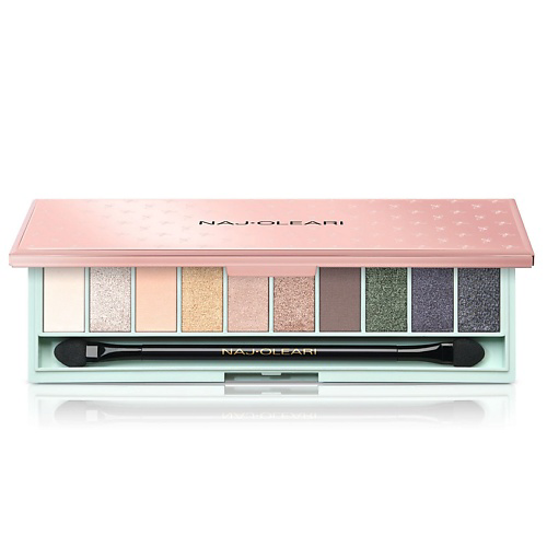 NAJ OLEARI Палетка теней для век WONDER LOOK EYESHADOW PALETTE #1