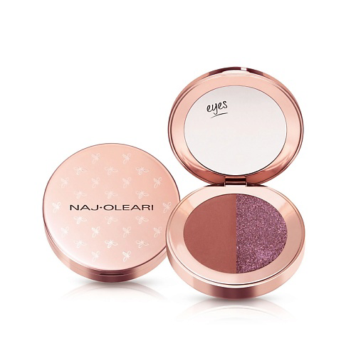 NAJ OLEARI Тени для век двойные MATTE & SHINE DUO #1