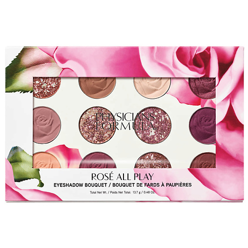 PHYSICIANS FORMULA Палетка теней для век Rose All Play Eyeshadow Bouquet #1