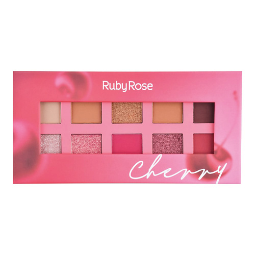 RUBY ROSE Палетка теней для век Cherry #1
