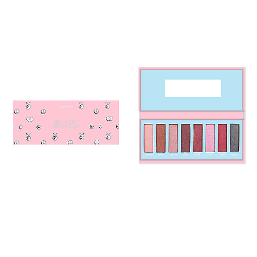 SODA EYESHADOW PALETTE #unicornluv Тени для век UNICORN SQUAD #1