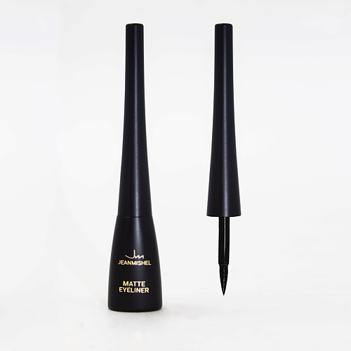 JEANMISHEL Подводка для глаз жидкая "EYELINER BLACK MATTE" #1