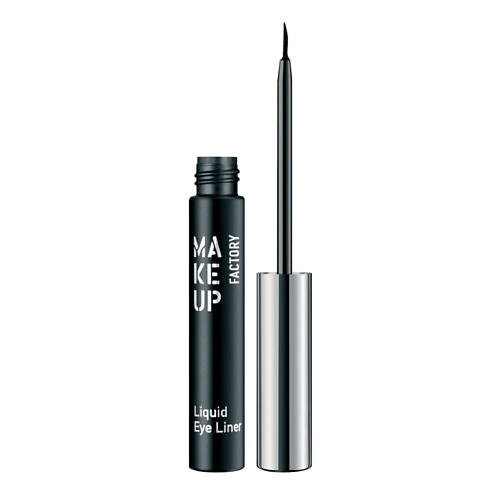 MAKE UP FACTORY Подводка для глаз жидкая Liquid Eye Liner #1