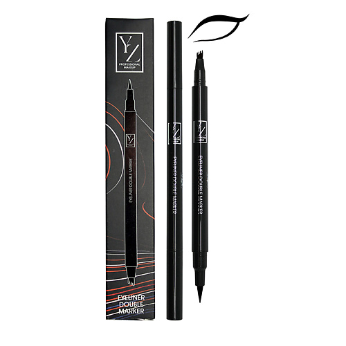 YLLOZURE Двойная подводка для глаз Double Eyeliner #1