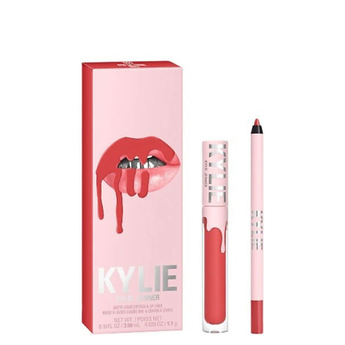 KYLIE COSMETICS BY KYLIE JENNER Набор для губ Velvet Lip Kit Помада+Карандаш #1