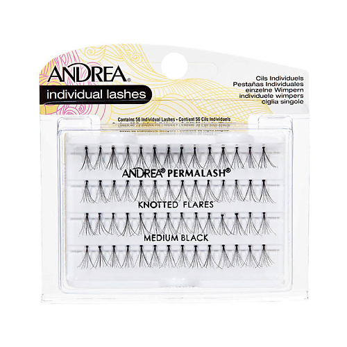 ANDREA Пучки ресниц черные средние MOD Perma Lash Flair Medium #1