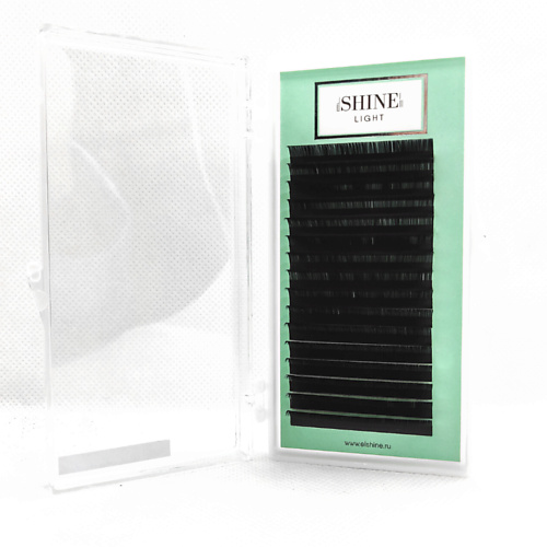 ELSHINE Накладные ресницы Light отд.длины L #1