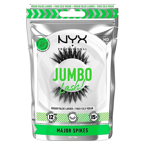 NYX Professional Makeup NYX PROFESSIONAL MAKEUP Накладные ресницы  Jumbo Lash! Major Spikes #1