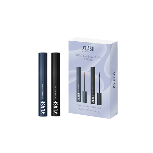 XLASH COSMETICS XLASH cosmetics XLASH Long Lashes & Brows Duo Set Набор #1