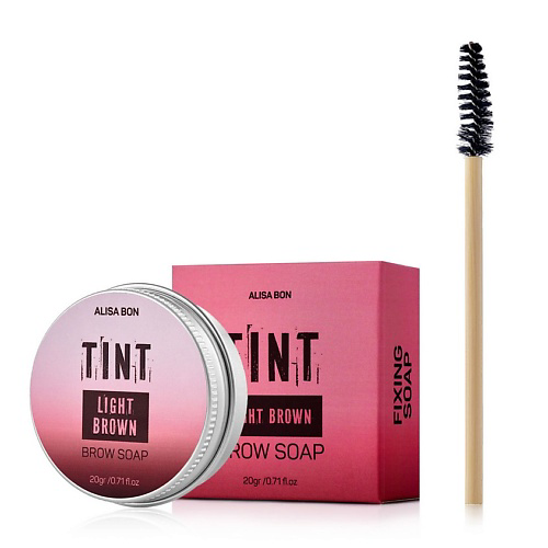 ALISA BON Тинт-фиксатор для укладки бровей c эффектом окрашивания "TINT Brow soap" #1
