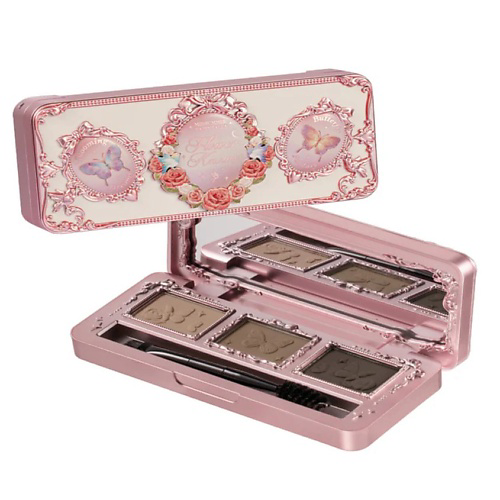 FLOWER KNOWS Палетка для бровей Midsummer Fairytales Eyebrow Palette #1