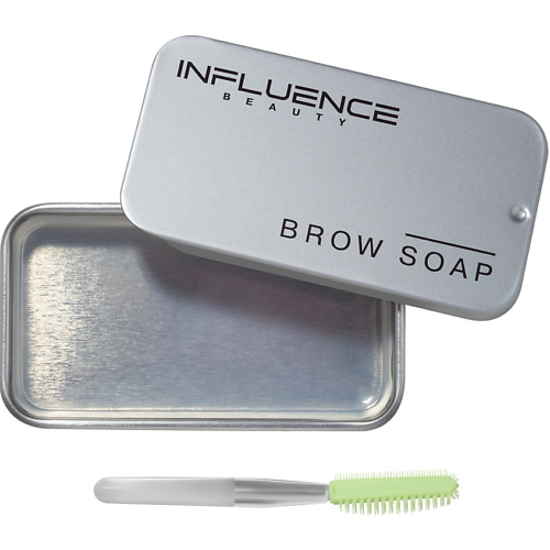 INFLUENCE BEAUTY Средство для фиксации бровей BROW ROBOT с силиконовой щеточкой #1