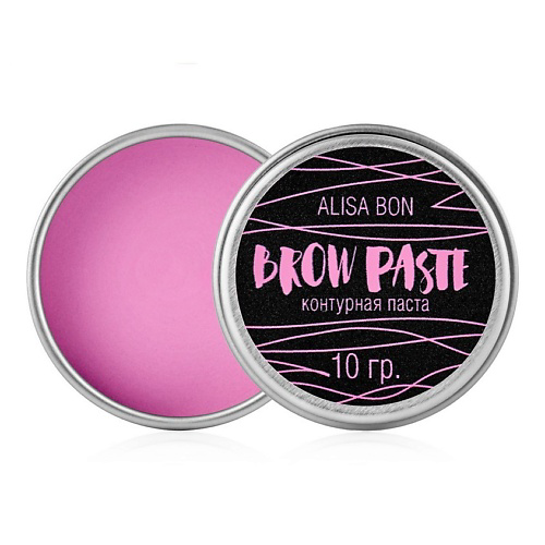 ALISA BON Контурная паста для бровей"BROW PASTE" розовая #1