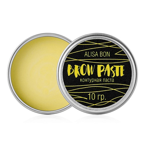 ALISA BON Контурная паста для бровей"BROW PASTE" лимонная #1