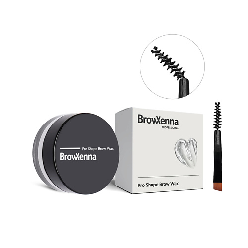 BROWXENNA Воск профессиональный для моделирования и формирования бровей Pro Shape Brow Wax #1