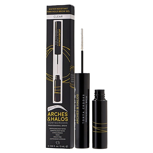 ARCHES AND HALOS Гель для бровей водостойкий сильной фиксации Firm Hold Brow Gel #1