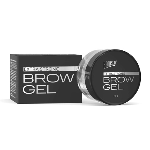 BRONSUN Гель для бровей суперсильной фиксации Extra Strong Brow Gel #1