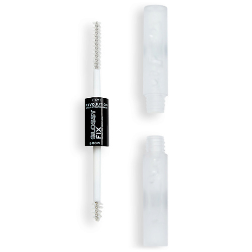 RELOVE REVOLUTION Фиксирующий гель для бровей и ресниц Glossy Fix Clear Brow Gel & Mascara, прозрачный #1