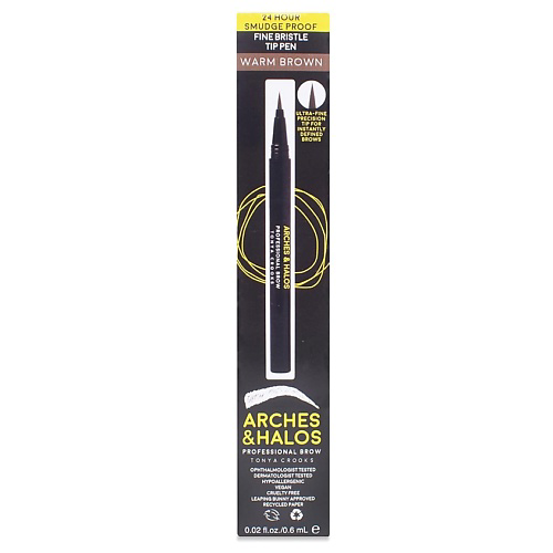 ARCHES AND HALOS Лайнер для бровей Fine Bristle Tip Pen #1