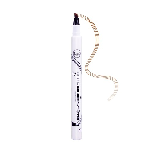 J. CAT BEAUTY Фломастер для бровей 4-Tip #1