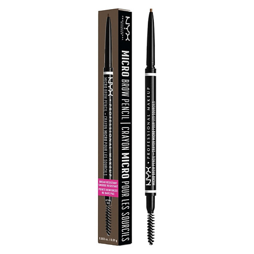 NYX Professional Makeup NYX PROFESSIONAL MAKEUP Ультратонкий карандаш для бровей Micro Brow #1