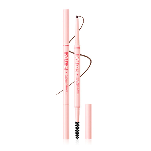 PINK FLASH Супертонкий карандаш для бровей "Skinny Brows" #1