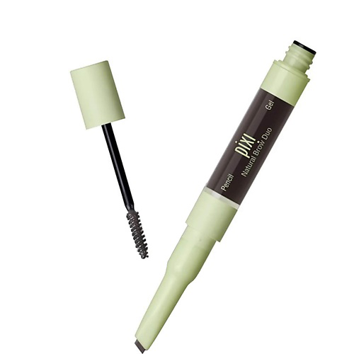 PIXI Двусторонний карандаш и гель для бровей Natural Brow Duo #1
