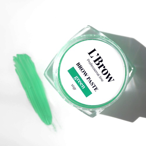 L`BROW Паста для бровей GREEN 10 #1