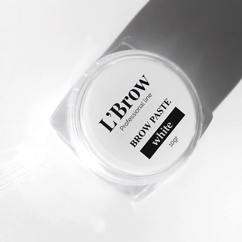 L`BROW Паста для бровей WHITE #1