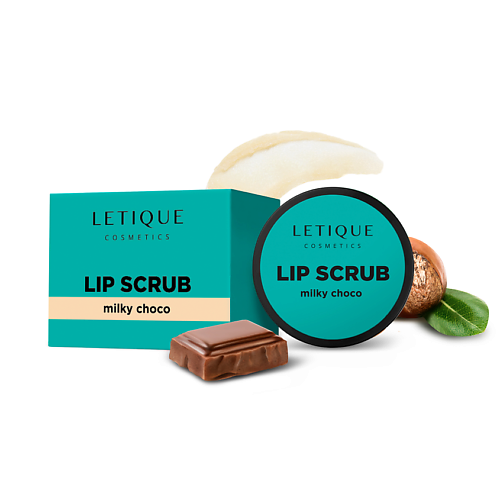 LETIQUE COSMETICS Скраб для губ LIP SCRUB MILKY CHOCO #1