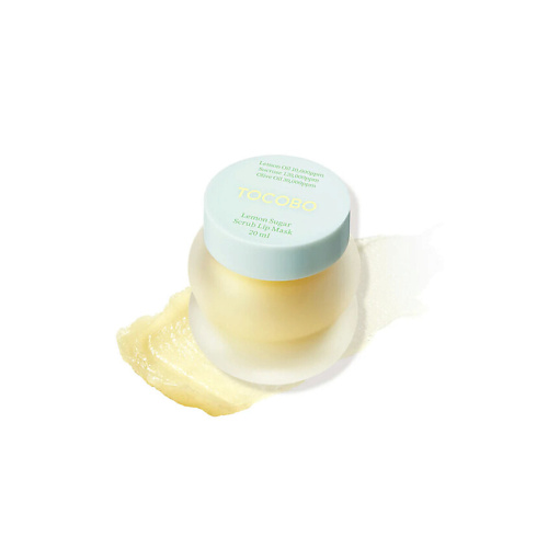 TOCOBO Сахарная маска-скраб для губ с экстрактом лимона Lemon Sugar Scrub Lip Mask 20 #1