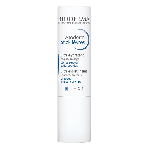 BIODERMA Стик для губ питательный, увлажняющий, восстанавливающий Atoderm #1
