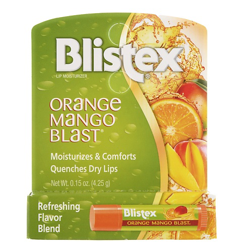 BLISTEX Бальзам для губ апельсин и манго Orange Mango Blast #1