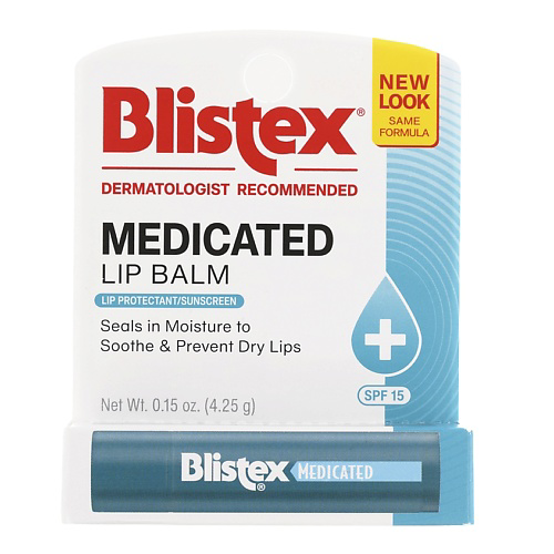 BLISTEX Бальзам для губ классический SPF 15 Medicated #1