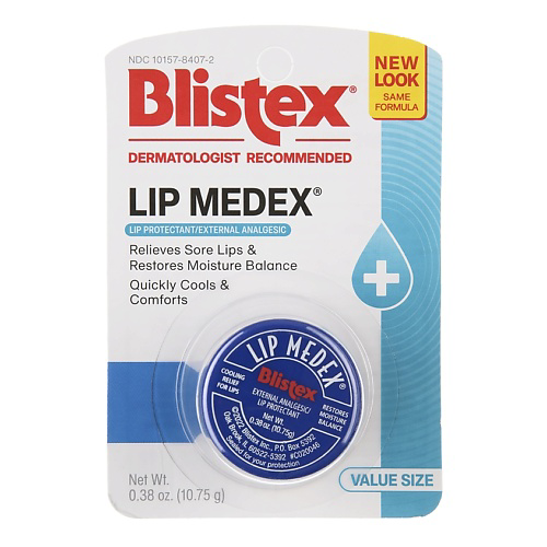 BLISTEX Восстанавливающий бальзам для губ с охлаждающим эффектом Lip Medex #1